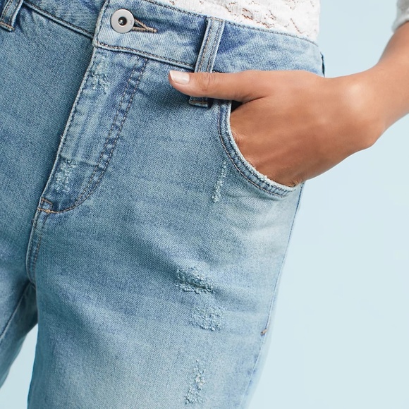 Anthropologie's Pilcro High-Rise Slim Boyfriend Jeans - Picture 6 of 14